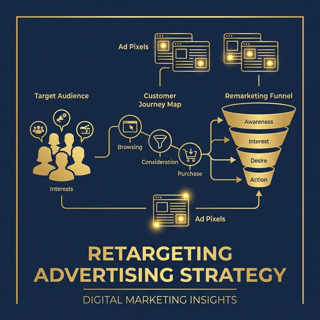استراتيجية إعادة الاستهداف الإعلاني